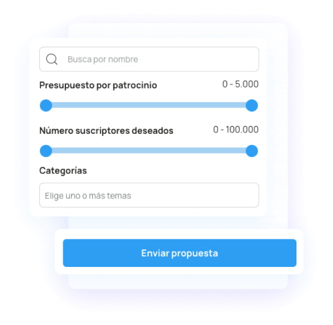 Búsqueda de newsletters y marcas